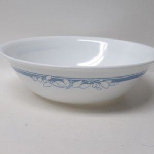 Corning Corelle Blue Jasmine 8 1/2 Inch Serving or Vegetable Bowl